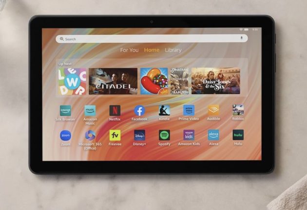 Amazon Fire HD 10 tablet, built for relaxation, 10.1" 